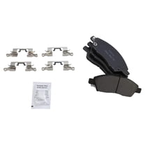 TRQ Front Premium Posi Ceramic Disc Brake Pad Kit for Nissan Versa New BFA73470 Fits select: 2014-2019 NISSAN VERSA NOTE