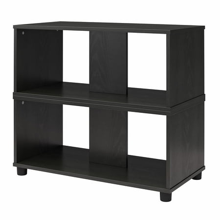 Mainstays Adjustable Side by Side or Stacking TV Stand for TVs up to 70 inches, Black Oak - missing parts