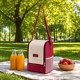 thumbnail image 4 of Insulated Lunch Bag | Lunch Bag with Shoulder Strap Reusable Insulated Cooler Bag for Work Commute Picnic | Great Gift for Adults, 4 of 6