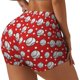 thumbnail image 1 of Fotbe Cute Baseball Shorts Sin Costuras – Shorts Deportivos de Cintura Alta para Mujer, Elásticos para Gimnasio, Yoga, Running o Ciclismo-X-Large, 1 of 8