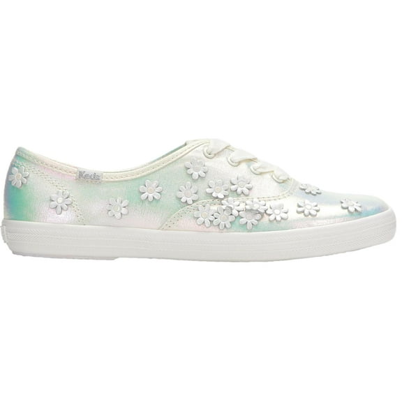 Keds Champion Snow White / Iridescen  KW-CHAMP-3C Women's Size 6
