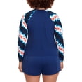 thumbnail image 3 of Avia Women's and Women's Plus Raglan Rash Guard, 3 of 3