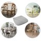 thumbnail image 5 of Cojín antideslizante para silla de cocina, cojín para silla de comedor y cojín de asiento con funda lavable a máquina, 5 of 5