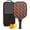 Black-4, variant on Pickleball Paddles Set Of 1, Fiberglass Surface, Animal, Leopard Print, 1 Paddle, 2 Balls & Bag