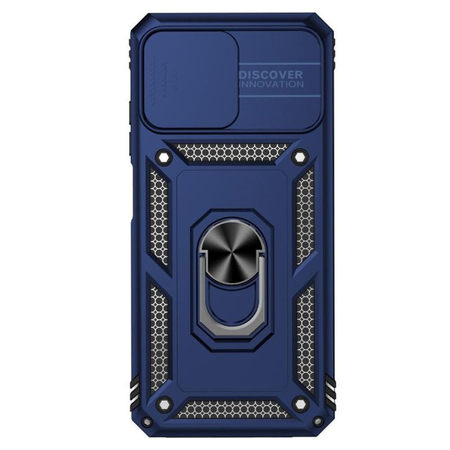 Estuche GANGXUN para Samsung Galaxy A02S, soporte giratorio 360°, estilo mecánico y magnético
