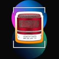 thumbnail image 3 of Bluetooth Speaker Smart Touch Night Light, Bedroom Bedside Light(blue), 3 of 5