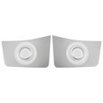 thumbnail image 1 of Cubierta de marco de altavoz de tablero de Unique Bargains para altavoces de audio de automóvil, rejilla de altavoz para Ford Bronco 2021-2023, tono plateado, 1 of 6