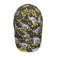 thumbnail image 4 of Naloa Original Classic Low Profile Hat Men Women Baseball Cap Dad Hat Adjustable Unconstructed White Retro Off-Road Vehicle Print Cap, 4 of 9