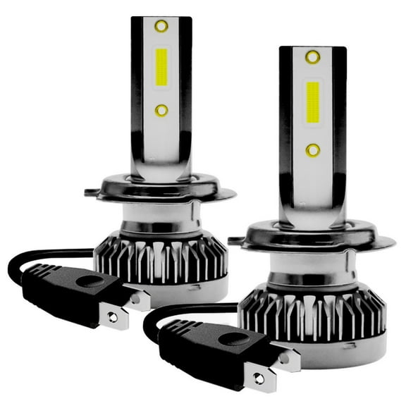 Car Lights H7 LED Headlight Bulbs 40W 8000LM 6000K White COB Kit for Car Low Beam Replacement JASKFLY