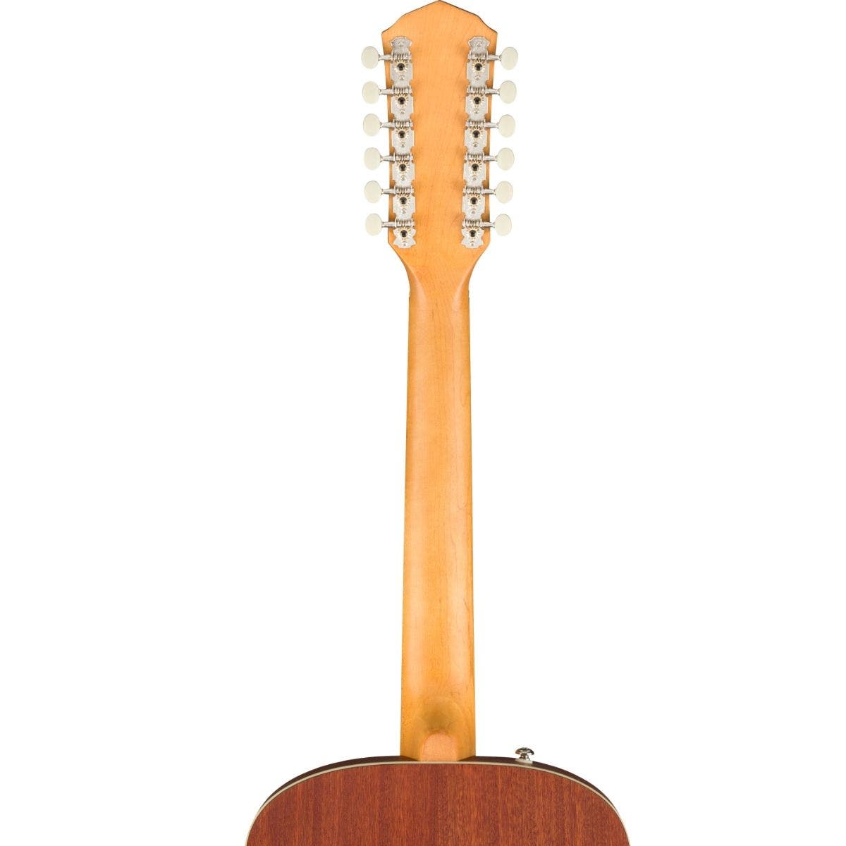 Fender Tim Armstrong Hellcat 12-String Concert Acoustic Guitar, with 2-Year Warranty, Natural, Walnut Fingerboard