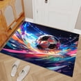 thumbnail image 2 of Sports Football Area Rugs, Painted Game Carpet, Washable Non Slip Low Pile Soft Rug for Entryway Bedroom Decor Mat 5ftx8ft, 2 of 8