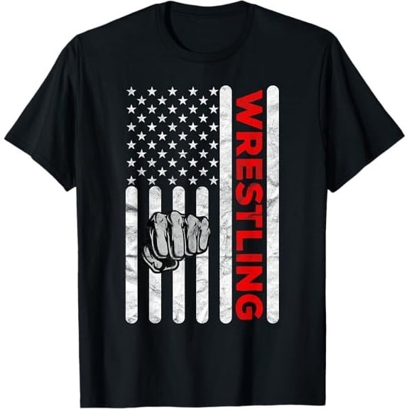 Wrestling Training Sports Team Athlete Graphic T-Shirt