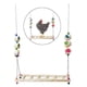 thumbnail image 2 of De 4 Perchas De Escalera De Pollo Hechas , Columpio Para Gallinas,, 2 of 9