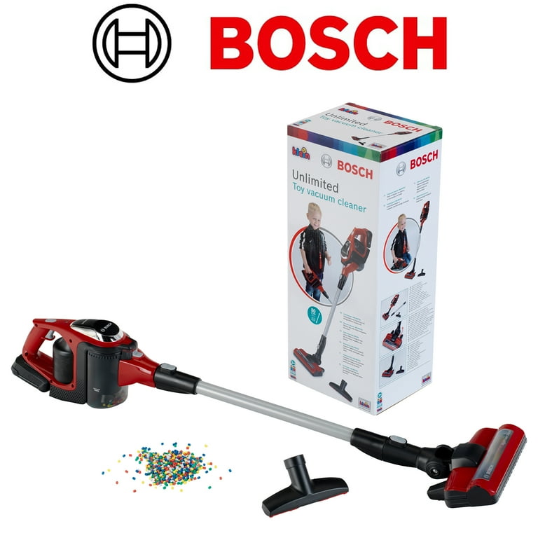 Bosch: Unlimited Toy Vacuum Cleaner - Red - Lights & Sounds