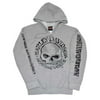 4X-Large Men's Zippered Sweatshirt Jacket H-D Skull Hoodie (4XL) 30296653
