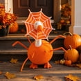 thumbnail image 7 of 7 Inch Desk Goose Outfits, Halloween Spider Web Themed Clothes Set, Decorative Dress Up Supplies For 7in Desktop Goose, Holiday Desk Display Decor (Orange), 7 of 7