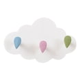 thumbnail image 4 of Bewildely Ganchos Nube Estante sin costuras Colgante Decoración autoadhesiva Sin perforación Valla de estilo simple Perchas para patio Almacenamiento y organización del hogar, 4 of 6