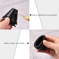 thumbnail image 5 of Unique Bargains Rubber Grommet Conical Mount Dia 35 mm for Wire Protection 4 Pack, 5 of 5