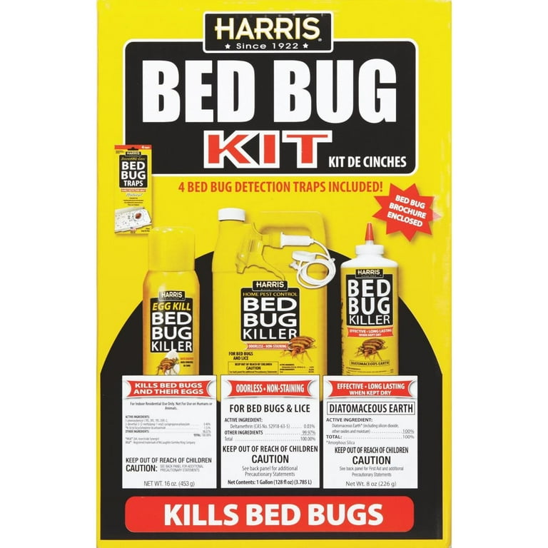 Harris Bed Bug Traps, 4 Pack - PF Harris