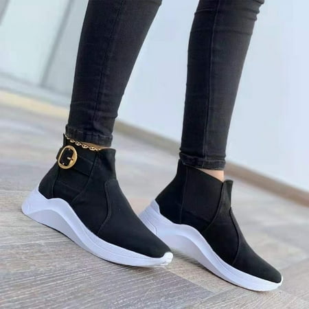 

MIASHUI shoes for women Sneakers Mesh FlatBottom Women s Slipon Breathable Casual Shoes Wedges Fashion Women s Casual Shoes