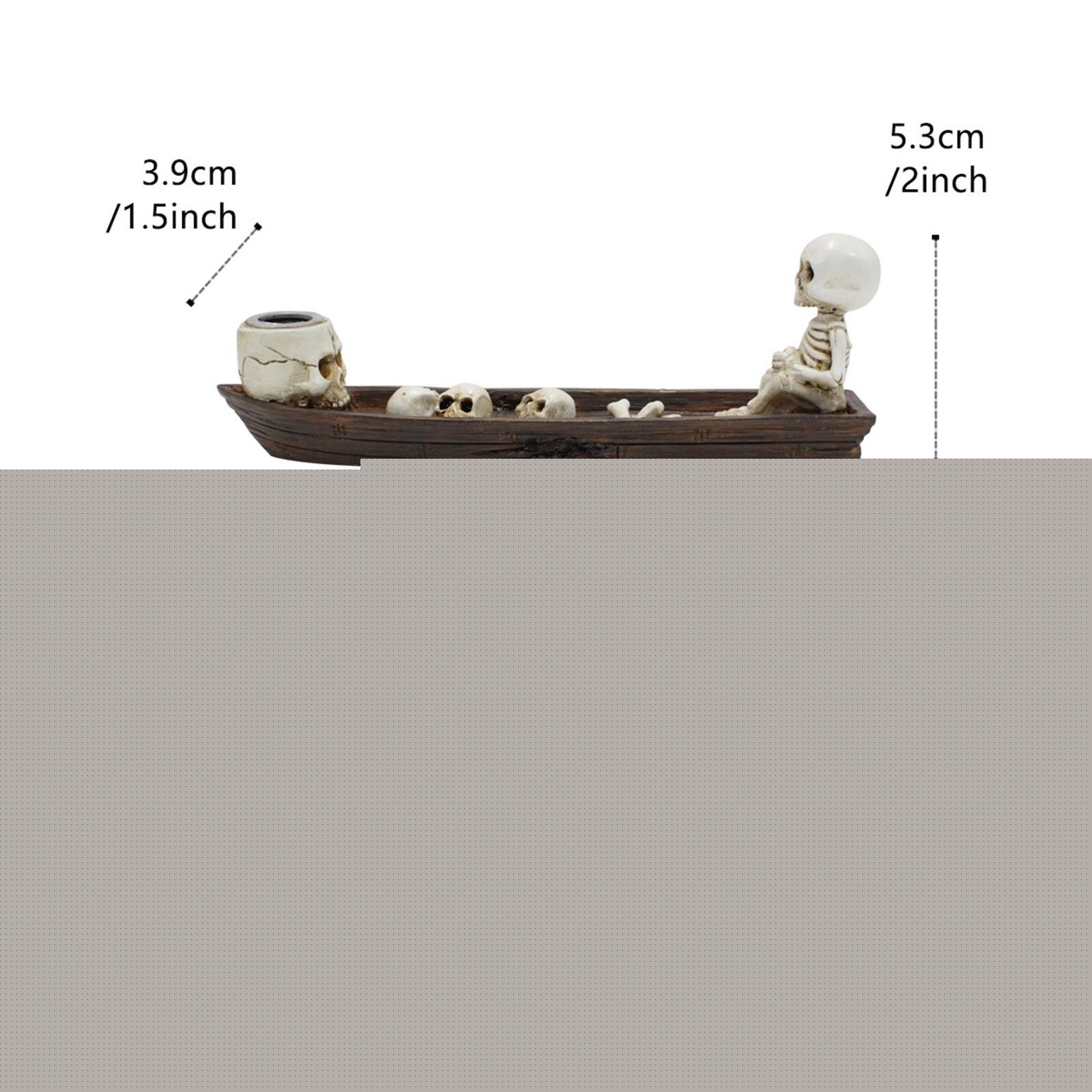 thumbnail image 4 of Soporte para pajitas,Dispensador de pajitas de acrílico para mostrador,Organizador de pajitas para beber,contenedor de pajitas para beber,Porta incienso,Quemador de incienso con forma de barco, 4 of 8