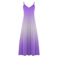 thumbnail image 5 of Ovzne Robes pour Femmes 2025 Robe pour Femme Robes d'Été pour Femmes Imprimé Sans Manches Col Rond Robe Décontractée Robes Robe de Printemps Imprimée Liquidation, 5 of 5