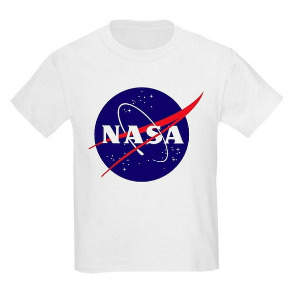CafePress - NASA Meatball Logo Kids Light T Shirt - Light T-Shirt Kids XS-XL