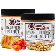Nutty Novelties Habanero Honey  Peanut Butter - High  Protein, Low Sugar Healthy  Peanut Butter - All-Natural  Peanut Butter Free of  Cholesterol & Preservatives -  Spicy Peanut Butter -  30 Ounces