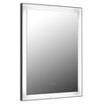 thumbnail image 3 of Quoizel Qr5200 Greer 31-1/2" X 23-1/2" Rectangular Flat Aluminum Framed Bathroom Mirror, 3 of 4