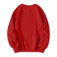 thumbnail image 4 of IMENGL Chandail à Imprimé Nœud, Chemise Esthétique Fille Propre, Rouge TG, Taille M-2TG, 4 of 4