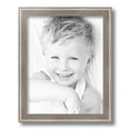 thumbnail image 2 of ArtToFrames 11" x 14" Contrast Light Grey Picture Frame, 11x14 inch Gray Wood Poster Frame (WOM-4929), 5 Pack, 2 of 7