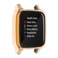 thumbnail image 5 of TPU Full Bumper Cover Screen Scratch Case para Garmin Venu Sq (oro rosa) WDOplteas Para estrenar, 5 of 5