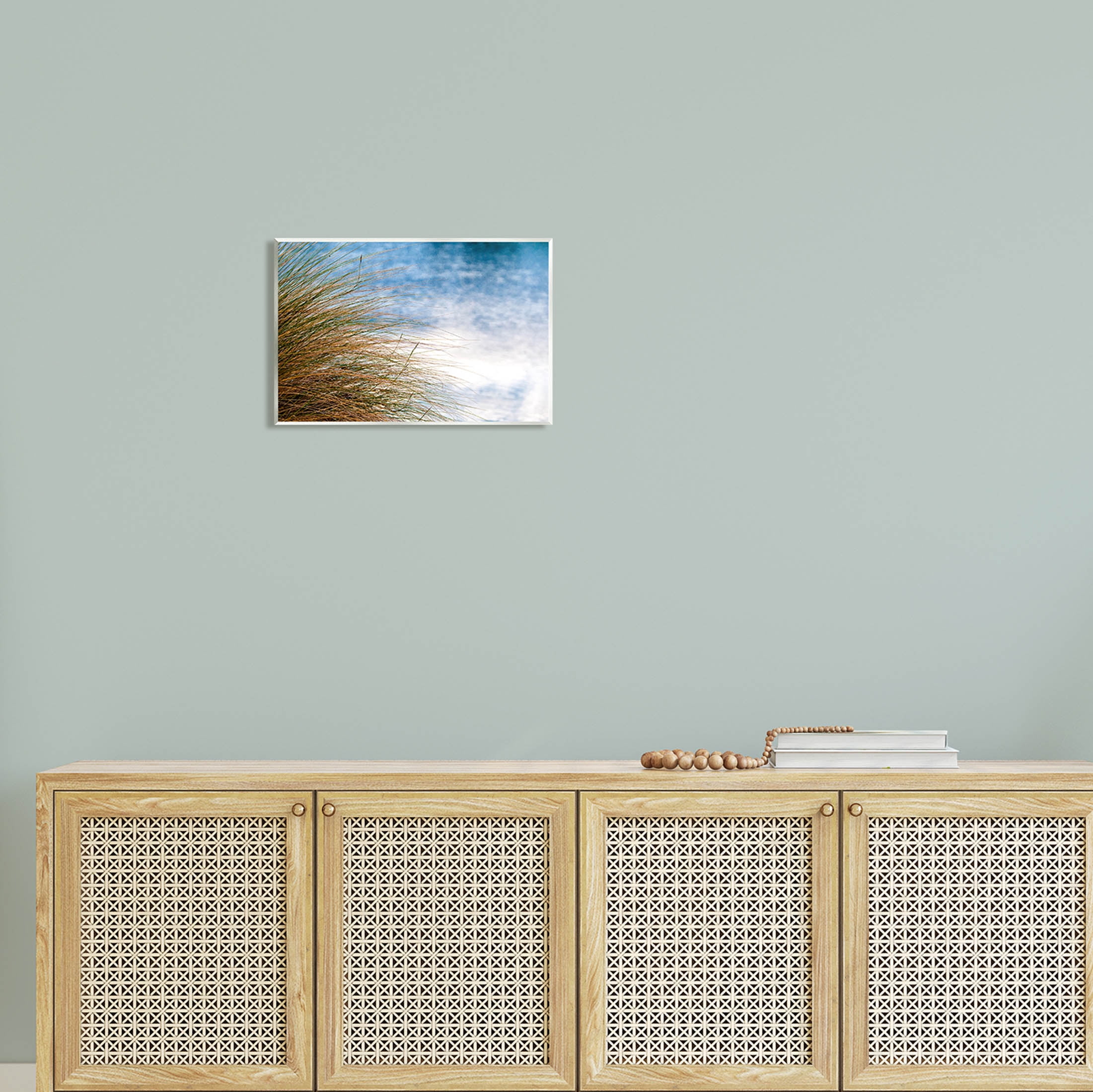Stupell Industries Summer Beach Reed Grass Photography Photograph Unframed Art Print Wall Art, Design by Mary Lou Photography