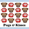 thumbnail image 2 of CafePress - Pugs And Kisses Infant Bodysuit - Baby Light Bodysuit, Size Newborn - 24 Months, 2 of 4