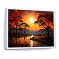 thumbnail image 2 of Designart "African Savannah Charm V" African Floater Framed Wall Art Print, 2 of 7