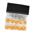 thumbnail image 4 of Arandelas de guardabarros M6 Tornillos de acero inoxidable Herrajes premium de alta confiabilidad para automóviles Oro, 4 of 9