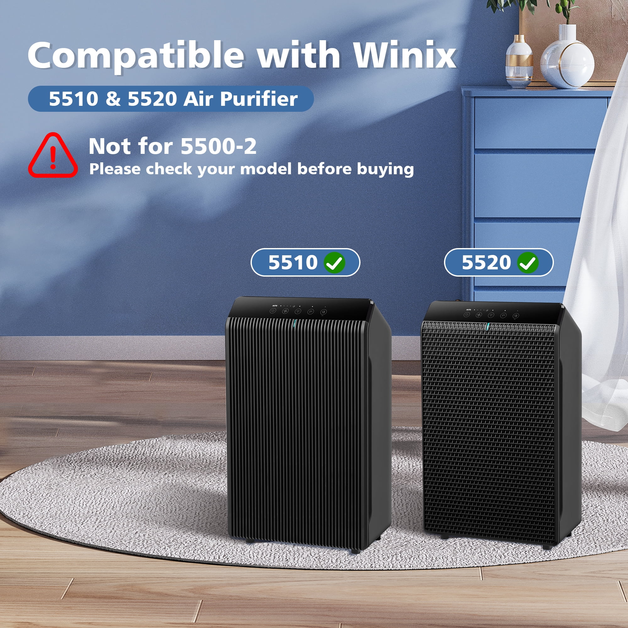 Filter Q 1712-0123-00 Replacement HEPA and Carbon Filter Pack