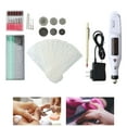 thumbnail image 4 of Pluma de tallado pequeña eléctrica, juego para lijadora eléctrica, taladro eléctrico ajustable, herramientas de decoración de uñas DIY para uso en Blanco, 4 of 5