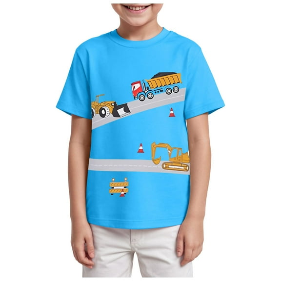 Gerichy Boys Tshirts,Boys 4th of July Shirt Kids T Shirts Basic Athletic Running T Shirts Active Tee Shirts For Boys Or Girls