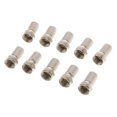 thumbnail image 1 of 3x 10 Uds Conector F Giratorio Tipo Tornillo RG6 para Cable Coaxial de TV Vía Satélite 3 piezas, 1 of 7