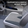 thumbnail image 2 of Car Seat Wedge Pillow - Memory Foam Firm Cushion - Orthopedic Support and Pain Relief for Lower Back, 2 of 7
