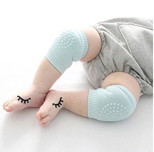 ZHW Baby Crawling Anti-Slip Knee Compression Sleeve Unisex Kneecap 5 Pack 