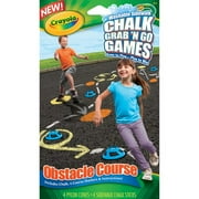 Crayola Obstacle Course Chalk Grab and Go Games
