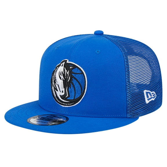 Men's New Era Royal Dallas Mavericks Meshback 9FIFTY Snapback Hat