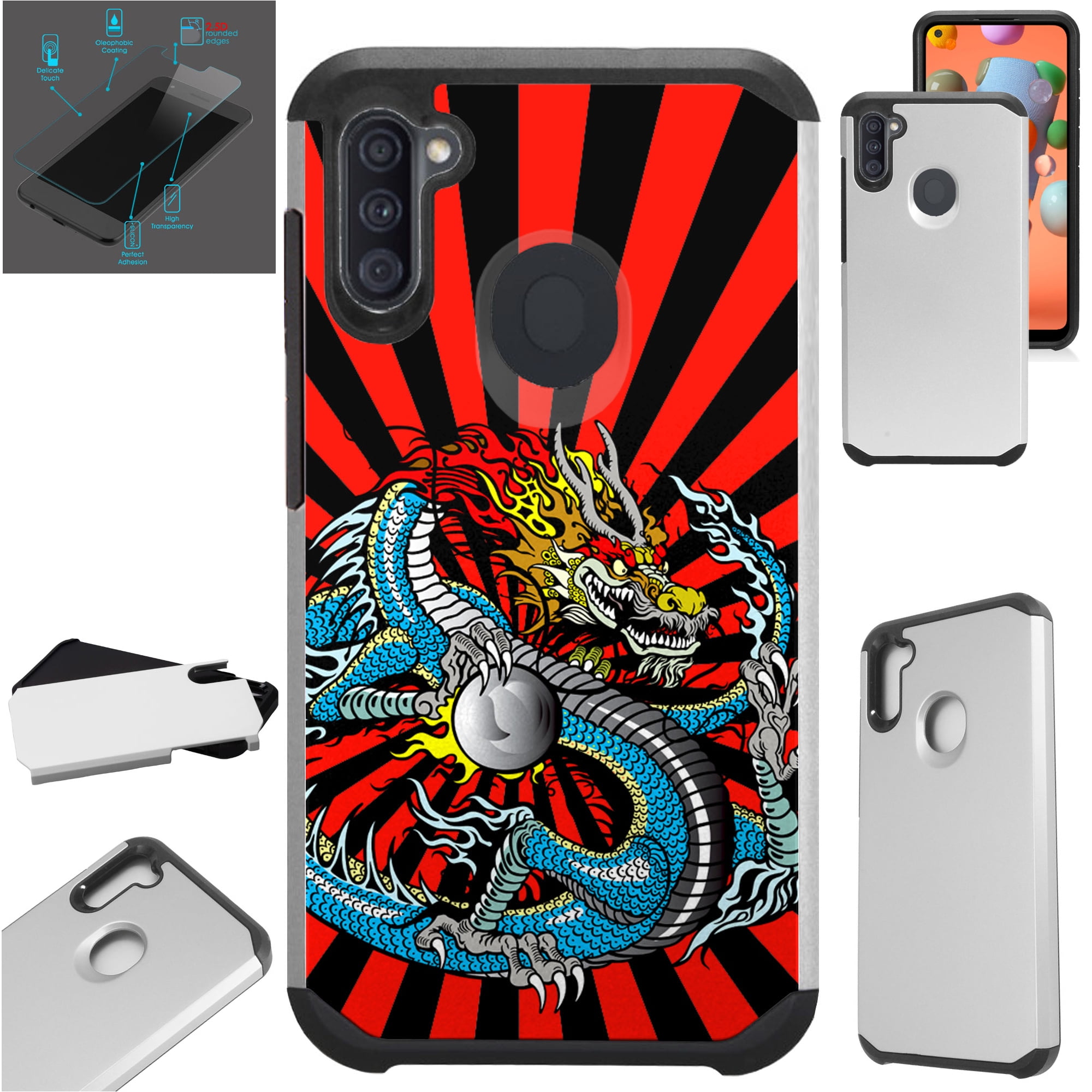 WORLD ACC Fusion Phone Case Compatible With Samsung Galaxy A11