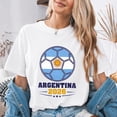 thumbnail image 4 of Jollimate Argentina Soccer T-Shirt, Argentina Fan Girl Shirt, Football Fan Gift, Soccer Lover Gift, 4 of 6