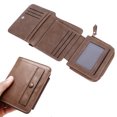 thumbnail image 1 of Cartera Para Hombre, Cartera Vintage De Cuero PU Texturizada Para Regalo, 1 of 7