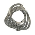 thumbnail image 3 of Milaget Alloy Scarf Buckle Rhinestone Shawl Scarf Clip Brooch Wedding, 3 of 9