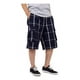 thumbnail image 1 of Bermuda Short Largo Para Hombre Cuadros Unitalla Con Resorte, 1 of 8