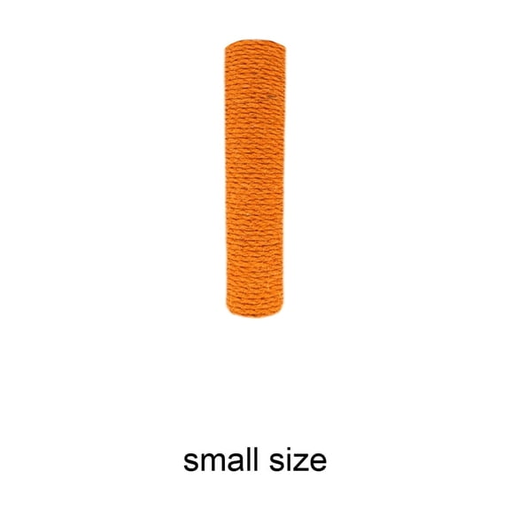 Cat Scratcher Cat Tree Replacement Parts, Cat Scratching Post Replacement for Cactus Cat Tree & Tower, Natural Sisal Replacement Parts, Cute Orange Cat Tree ishment (Small)